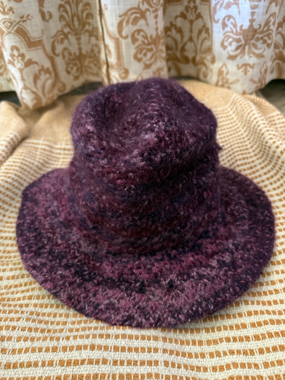 Vintage Filippo Catarzi Plush Knit Bucket Hat Made in Italy